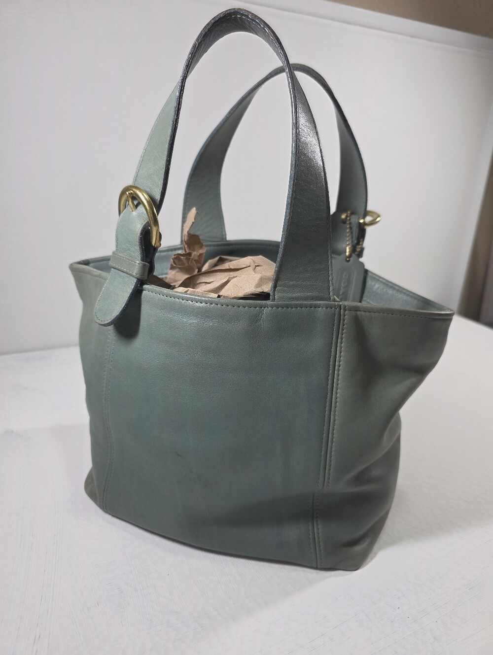 Coach Waverly 4133 In The Rare Colorway Ocean. Year 1994